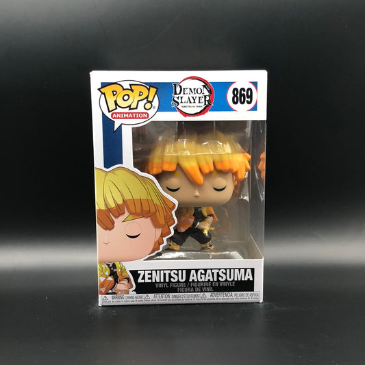 Funko Pop de Zenitsu Agatsuma del anime Demon Slayer #869