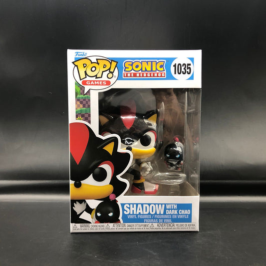 Funko pop Shadow With Dark Chao de Sonic #1035
