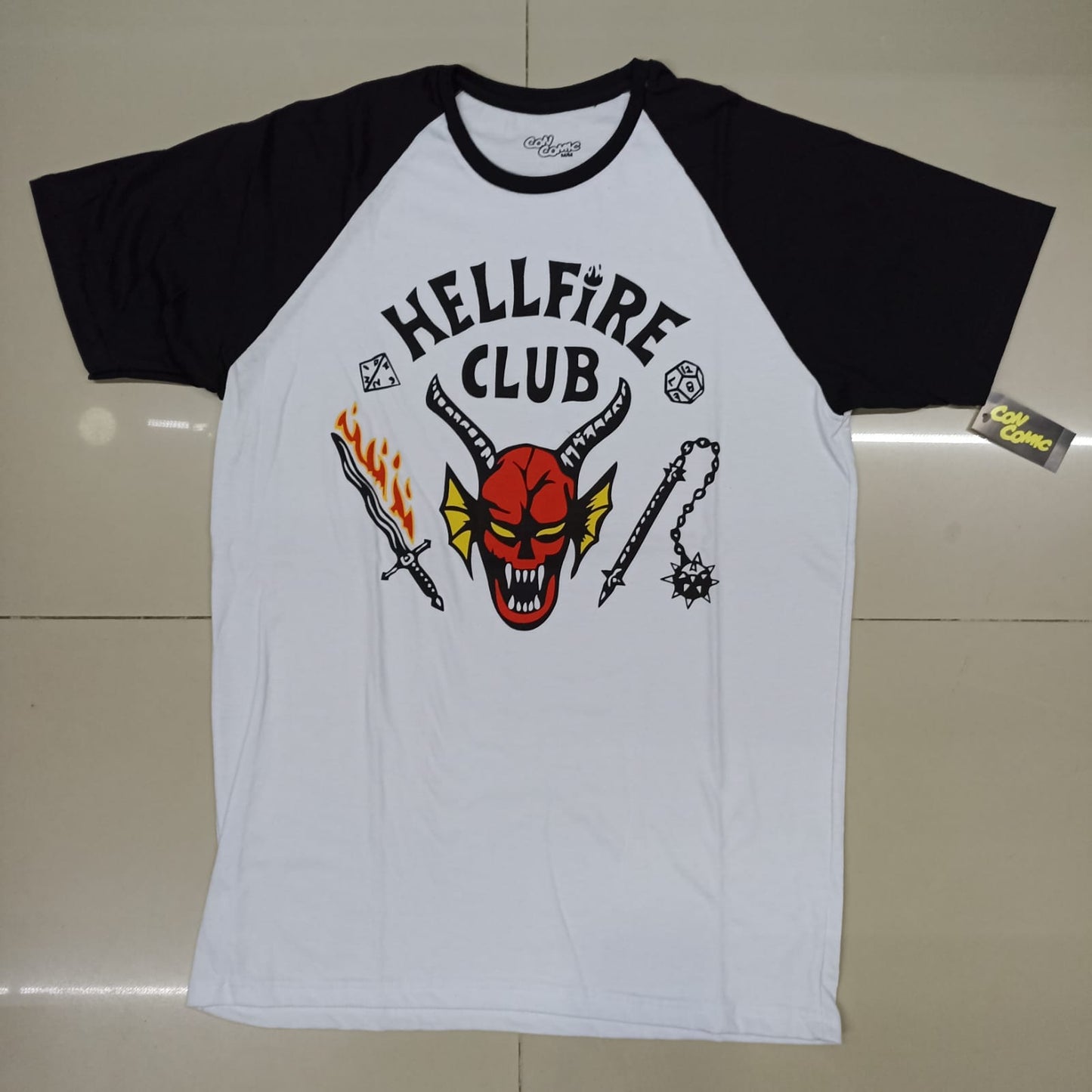 Player HellFire Club Blanca Stranger Things