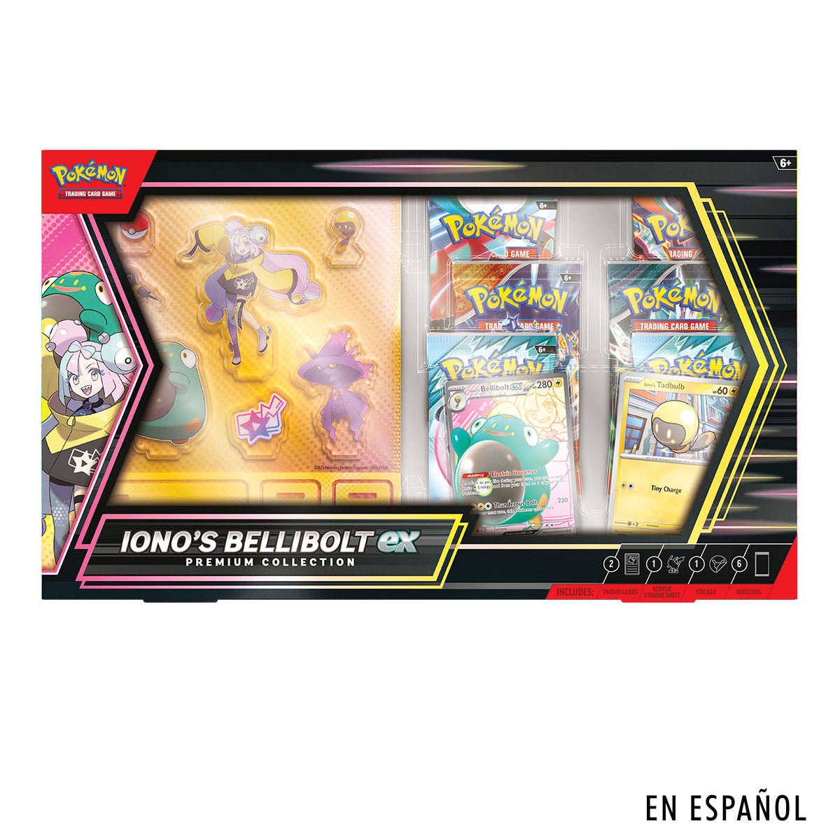 Pokemon TCG Bellibolt ex De e-Nigna colección premium