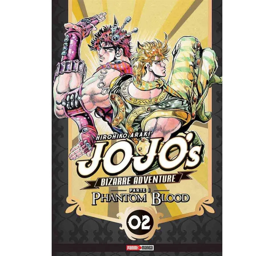 Manga Jojo's Bizarre Adventure Parte 1 Phantom Blood vol. 2