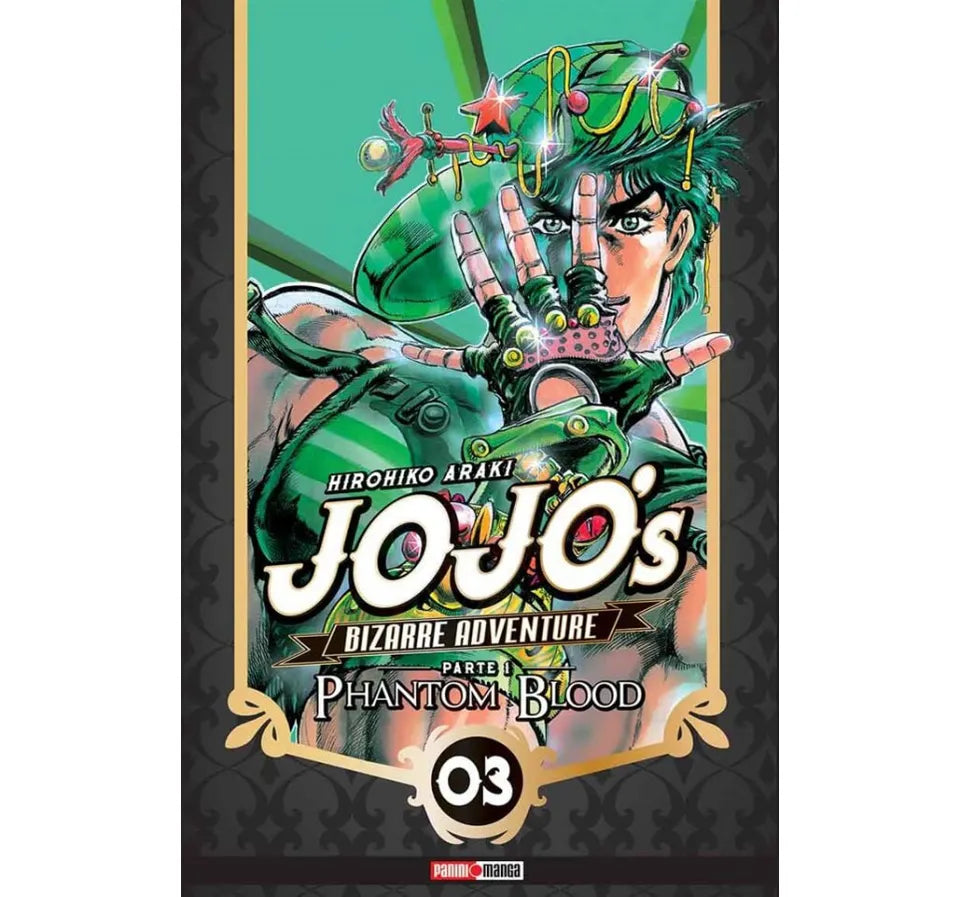 Manga Jojo's Bizarre Adventure Parte 1 Phantom Blood vol. 3