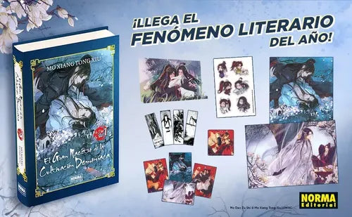 libro el gran maetsro de la cultivacion demoniaca vol 1 extras