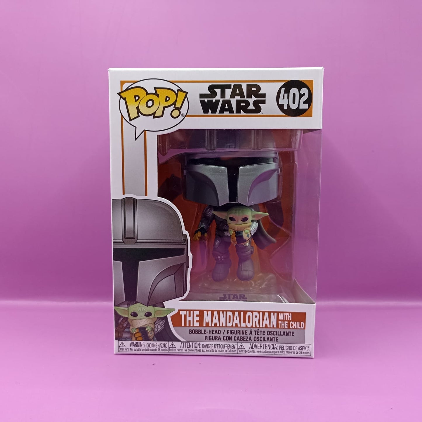 Funko pop Star Wars The Mandalorian With The Child 402