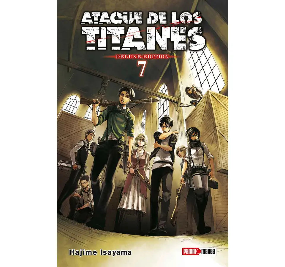 Manga attack on titan deluxe edition vol 7