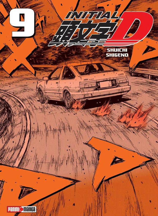 manga initial d vol 9