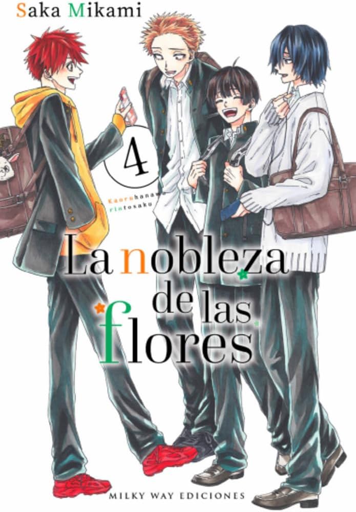 manga la nobleza de las flores vol 4