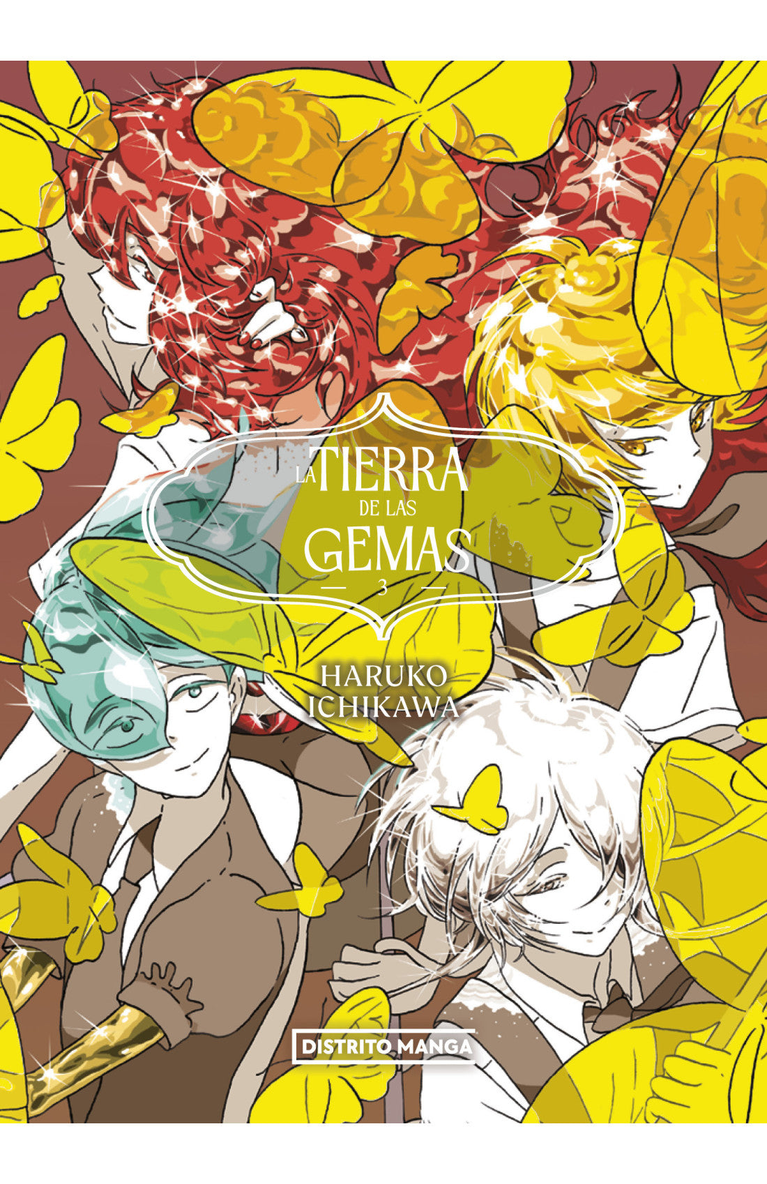 manga la tierra de las gemas vol 3
