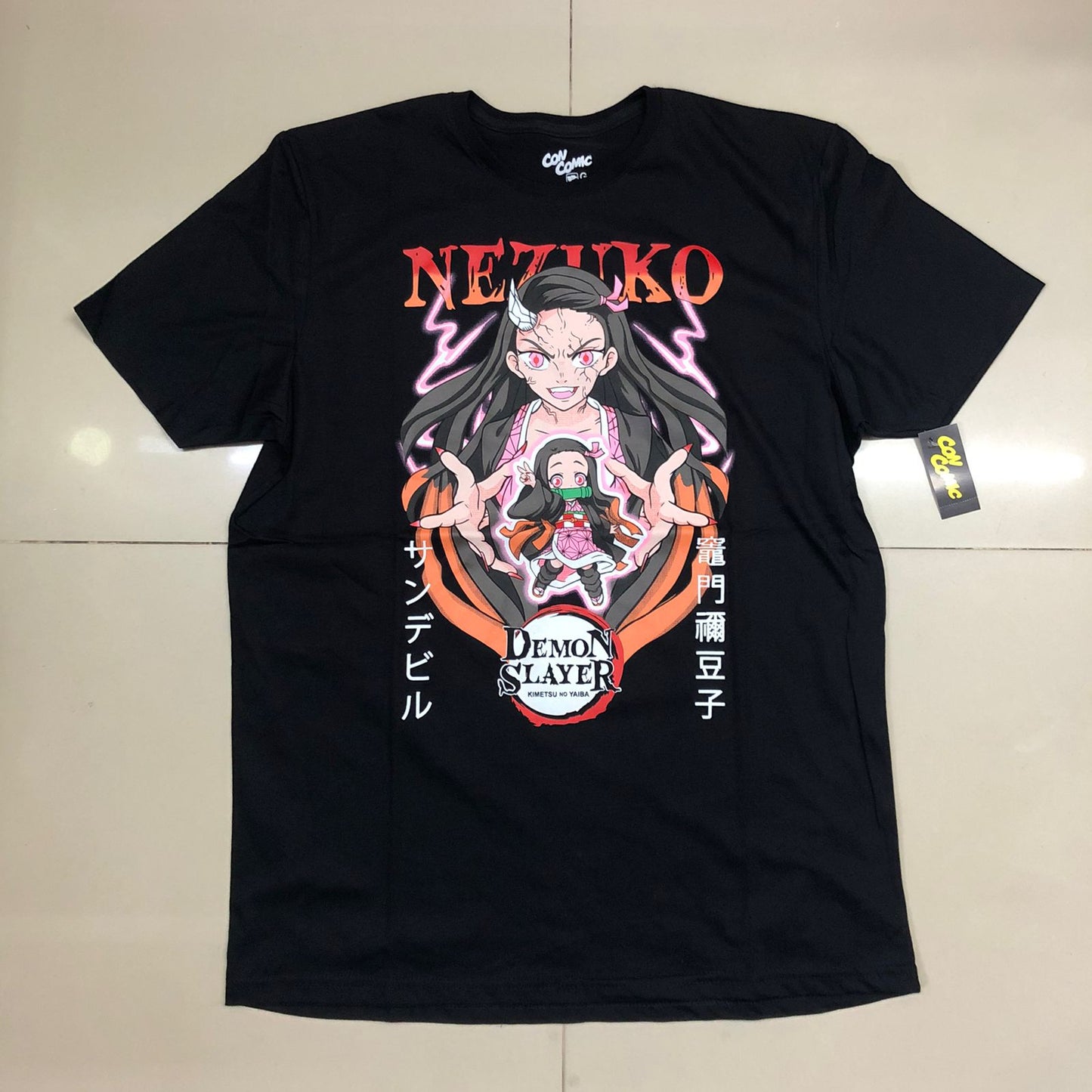 Playera Nezuko demonio Demon Slayer