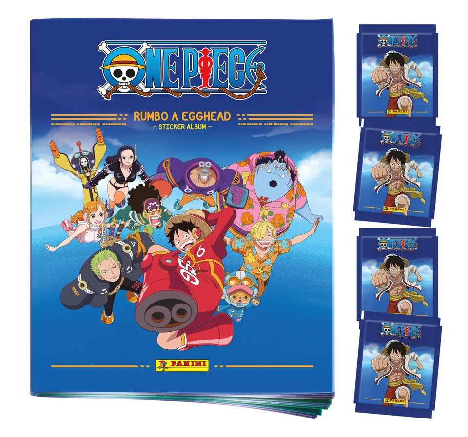 Colección One Piece Road. Álbum Pasta Suave + 4 Sobres