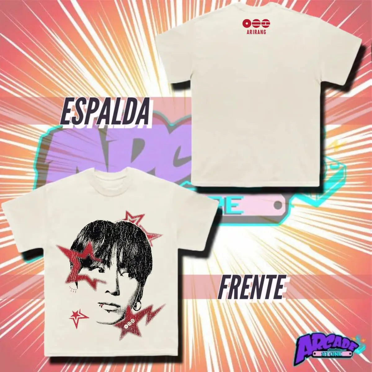 Playera BTS Jungkook Arirang | Envío a todo México - Anime SM
