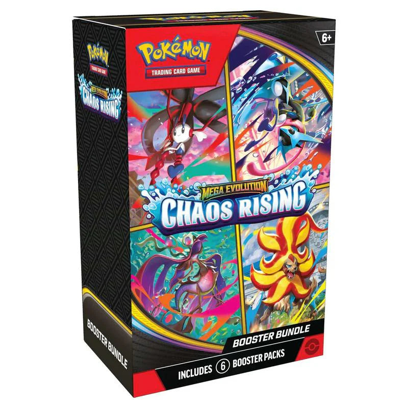 Pokemon tcg chaos rising booster bundle ingles
