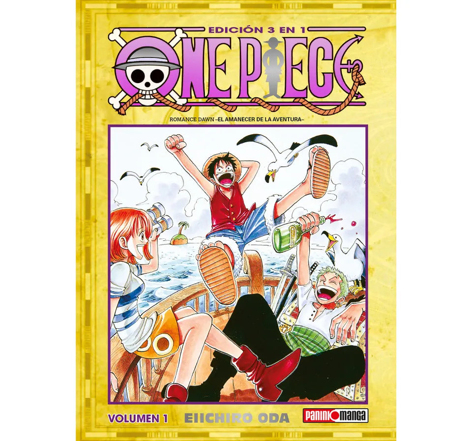 Manga One piece Edicion 3 en 1 vol 1
