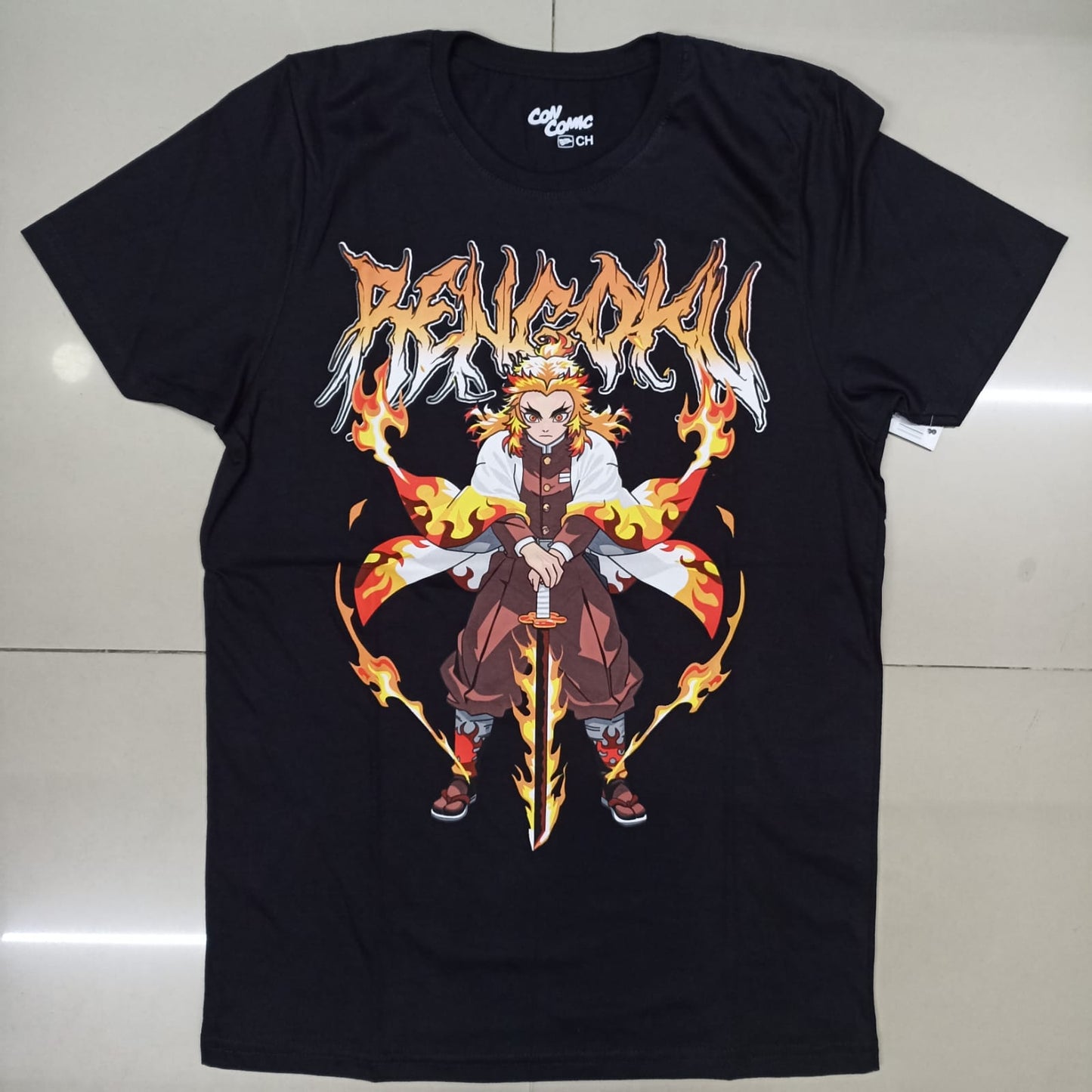 Playera Rengoku Cuerpo Completo Demon Slayer