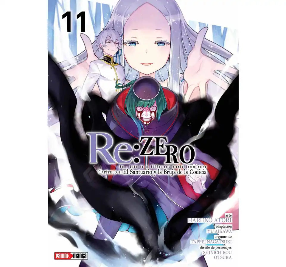 Manga Re: Zero Capitulo 4 El santuario de la brula vol. 11