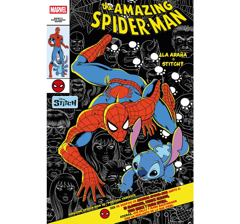 Comic The Amazing Spiderman vol. 36 Variante Stitch