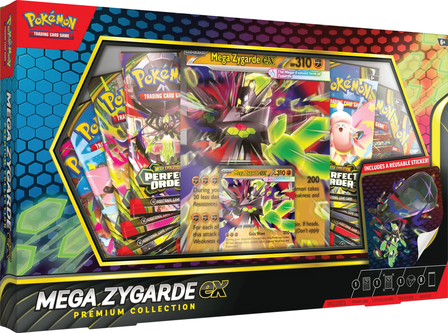TCG mega evolucion meg zygarde ex