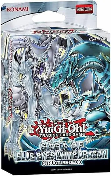 TCG yu gi oh saga of blue eyes white dragon structure deck