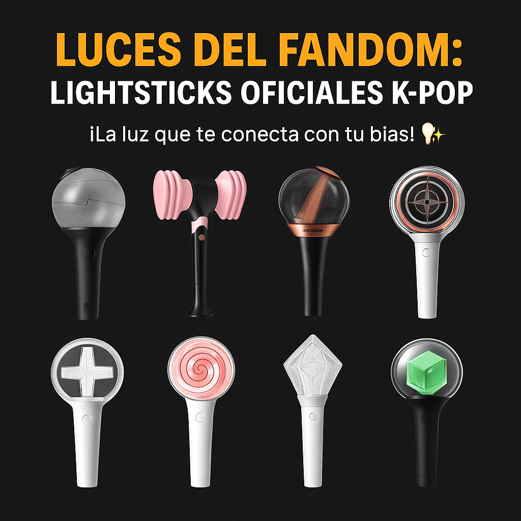 🔥 "Luces del Fandom: Lightsticks Oficiales K-POP"