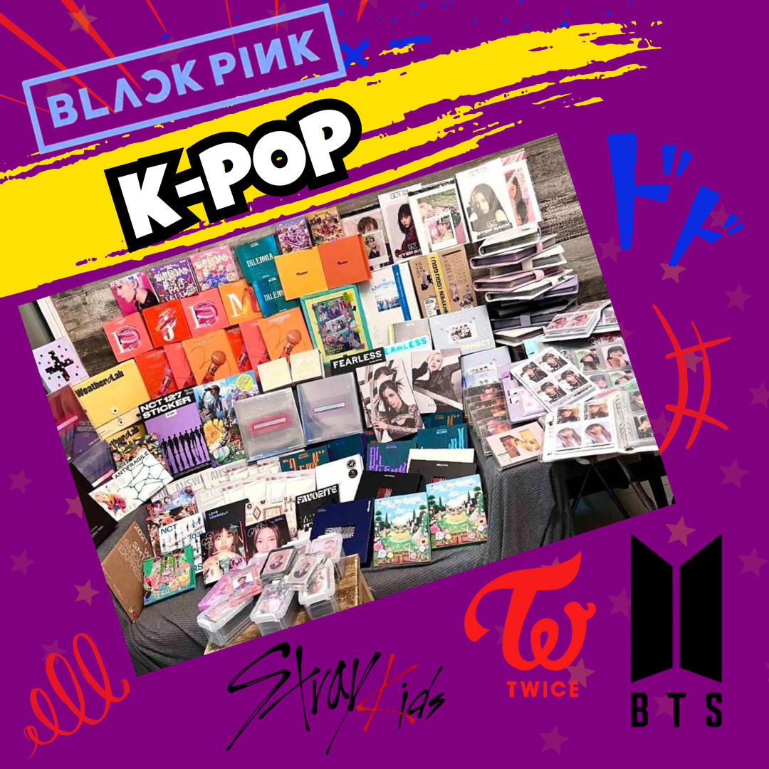 Productos K-pop originales -Álbumes, lightsticks y más