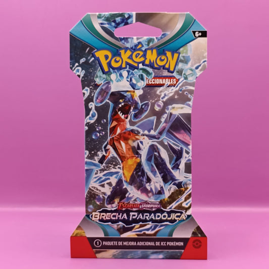 TCG Pokemon Escarlata y Púrpura Paquete de Mejora Brecha Paradojica (Español)