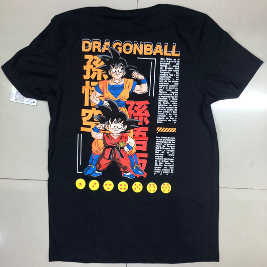 Playera Goku y Goku niño Dragon Ball
