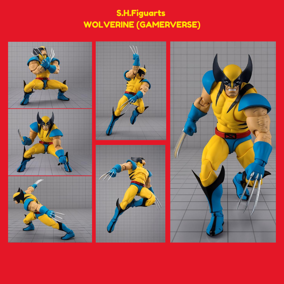 ( APARTADO PREVENTA) S.H.Figuarts  WOLVERINE (GAMERVERSE)