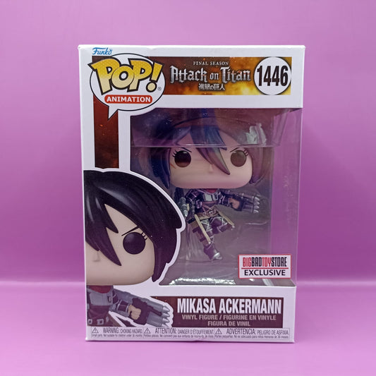 Funko pop AoT Mikasa Ackermann 1446