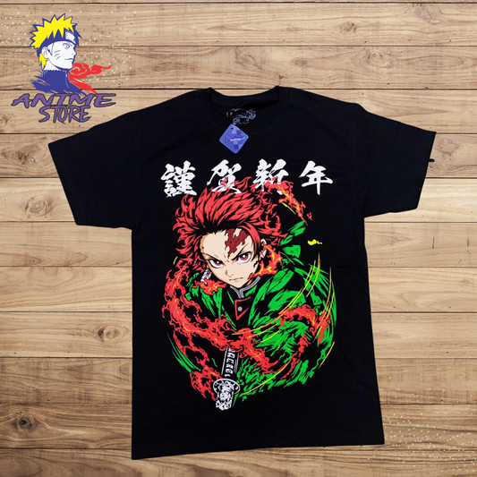 Playera Demon Slayer Tanjiro Kamado | Envío a todo México - Anime SM