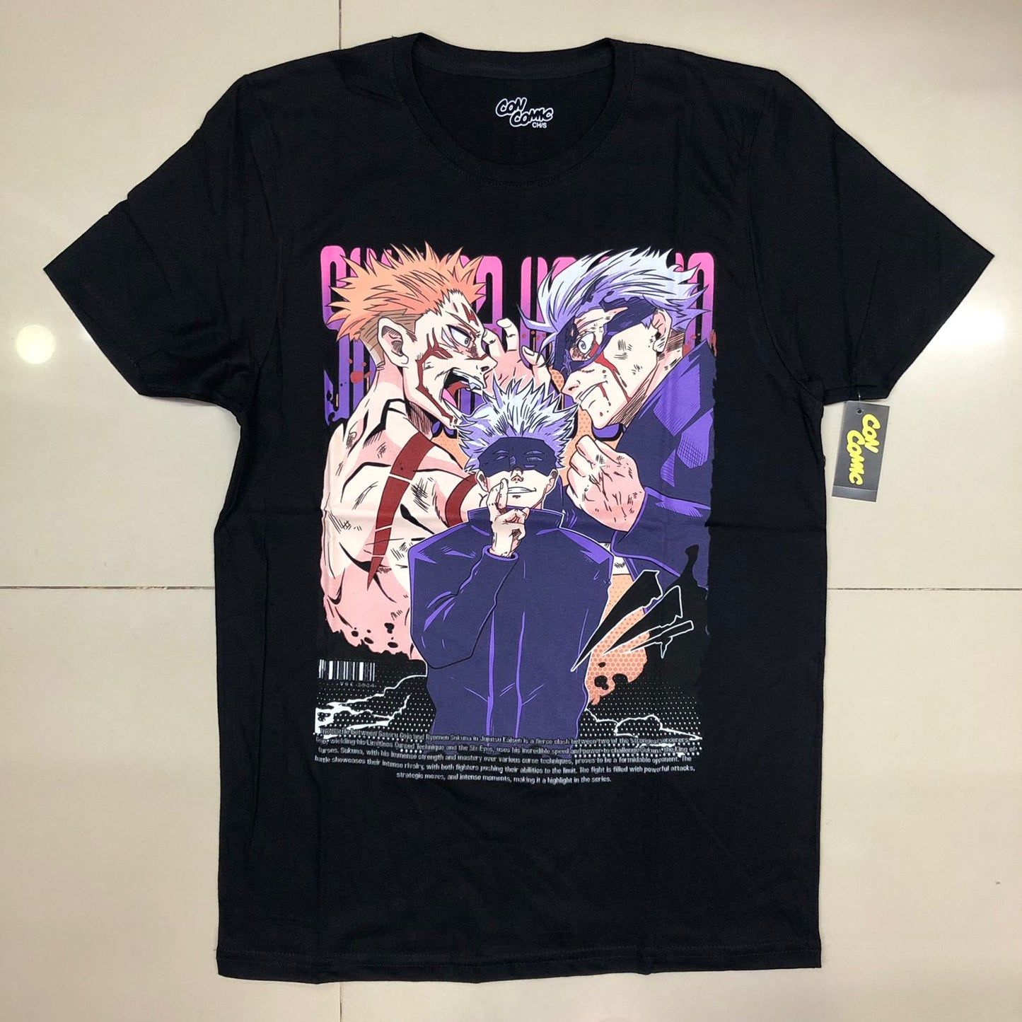 Playera Gojo vs Sukuna Jujutsu Kaisen