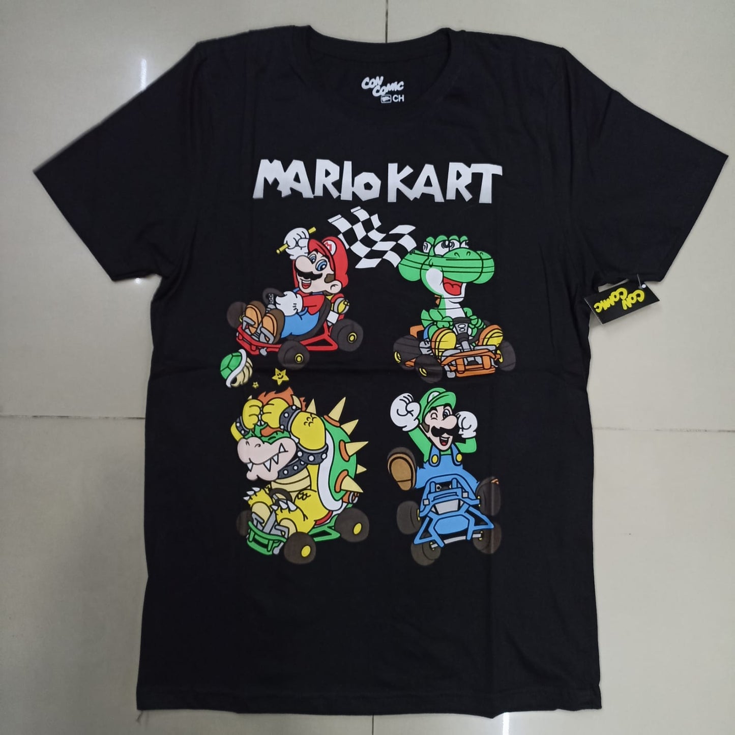 Playera Mario Kart Mario Bros