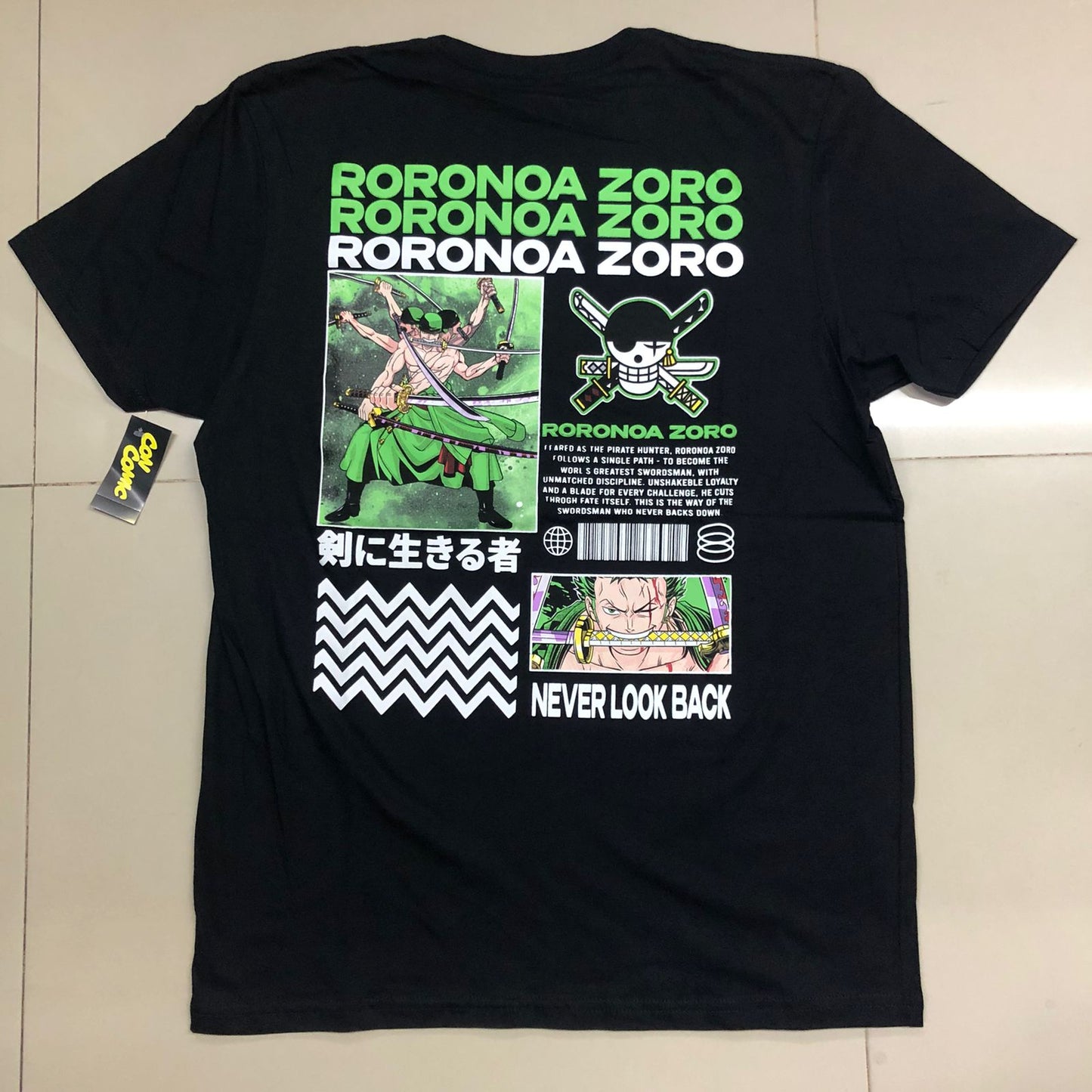 Playera Roronoa Zoro One Piece