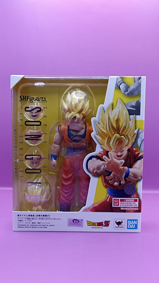 Figura Original Dragon Ball Z Super Saiyan Son Goku S.H. Figuarts