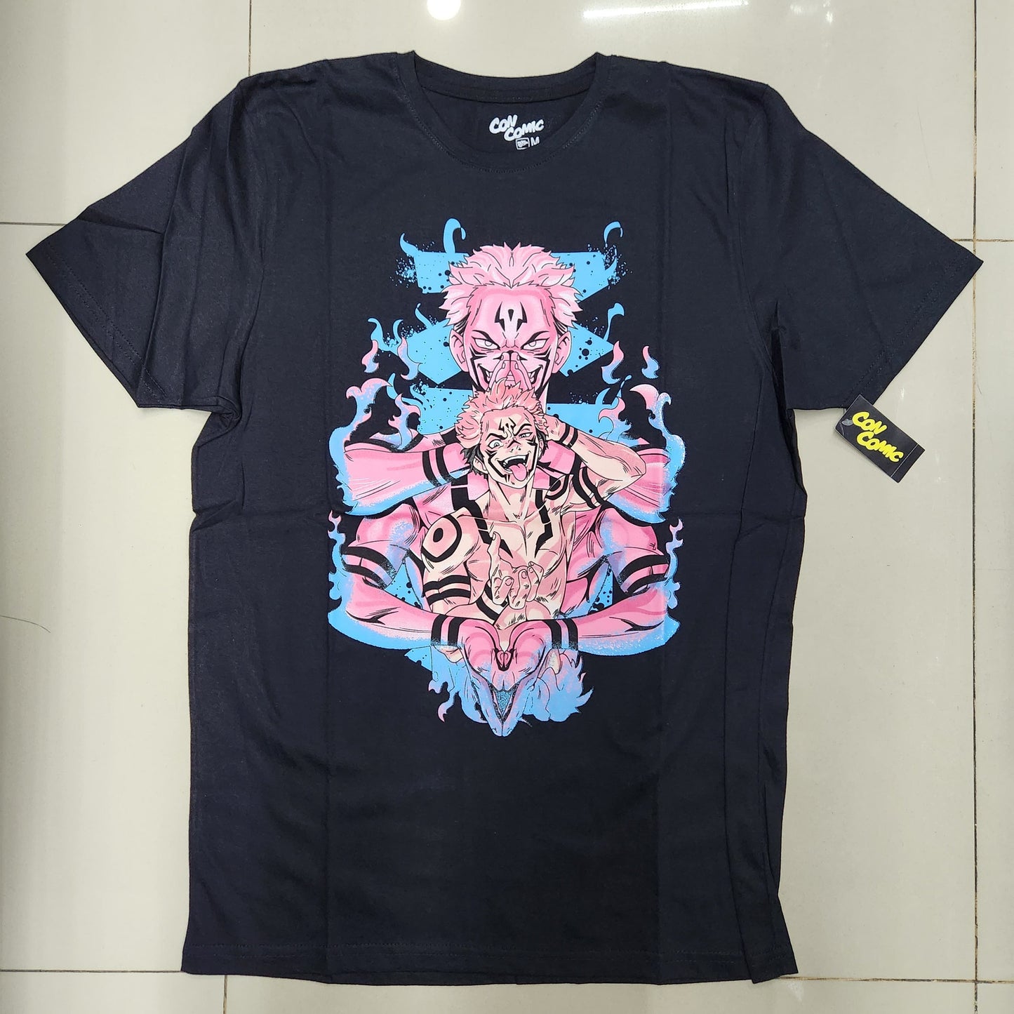 Playera Sukuna Rosa Jujutsu Kaisen