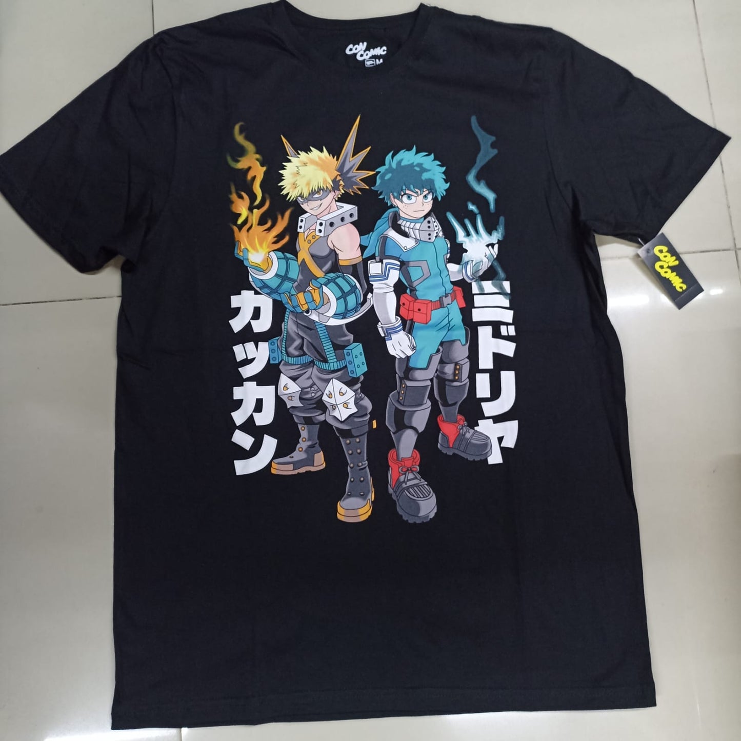 Playera Deku y Bakugo My Hero Academia