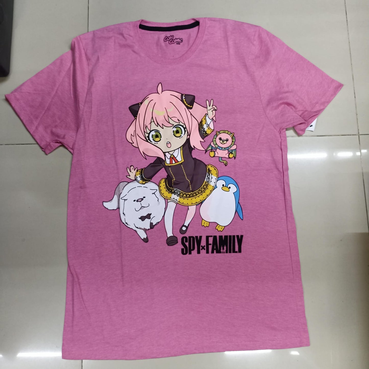 Playera Anya y Kimera Spy x Family