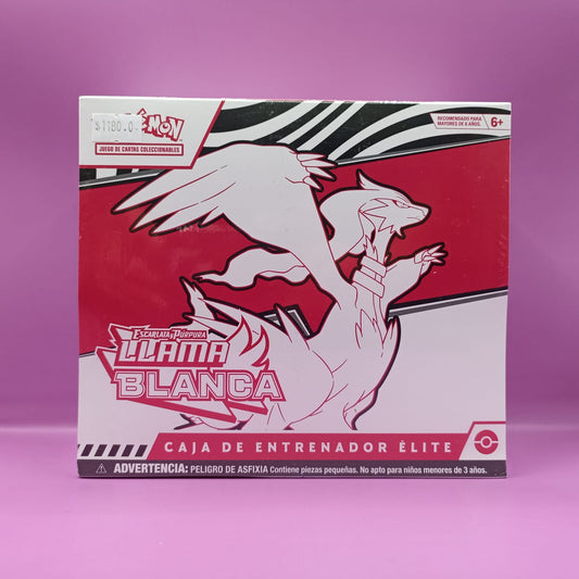 TCG Pokemon ETB Escarlata y Purpura Llama Blanca