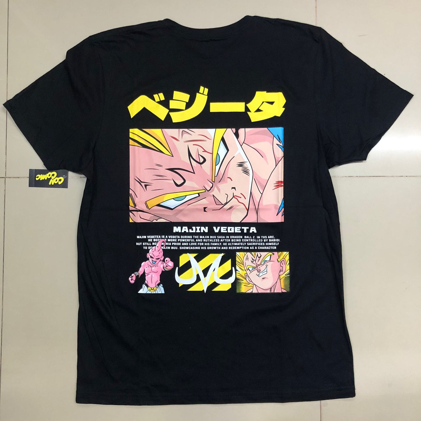 Playera Majin Vegeta Dragon Ball