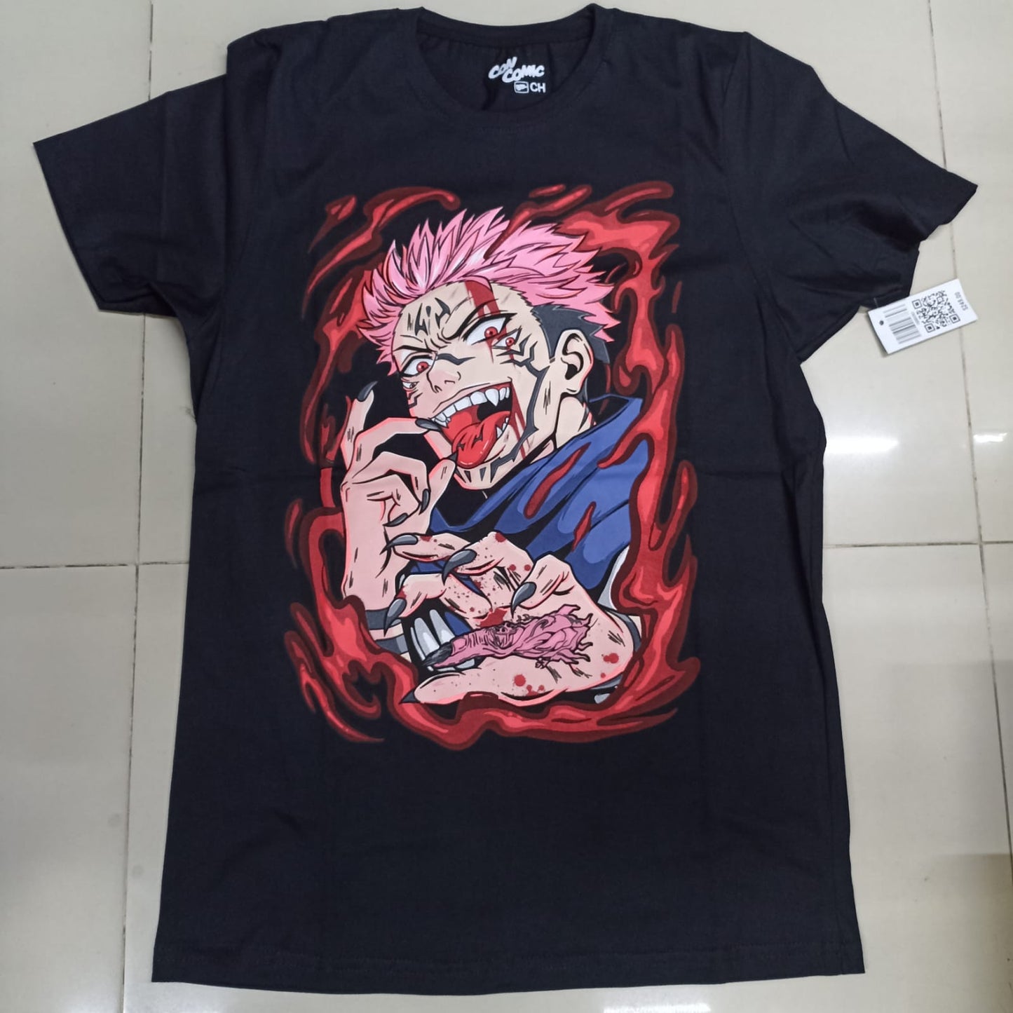 Playera Sukuna Jujutsu Kaisen