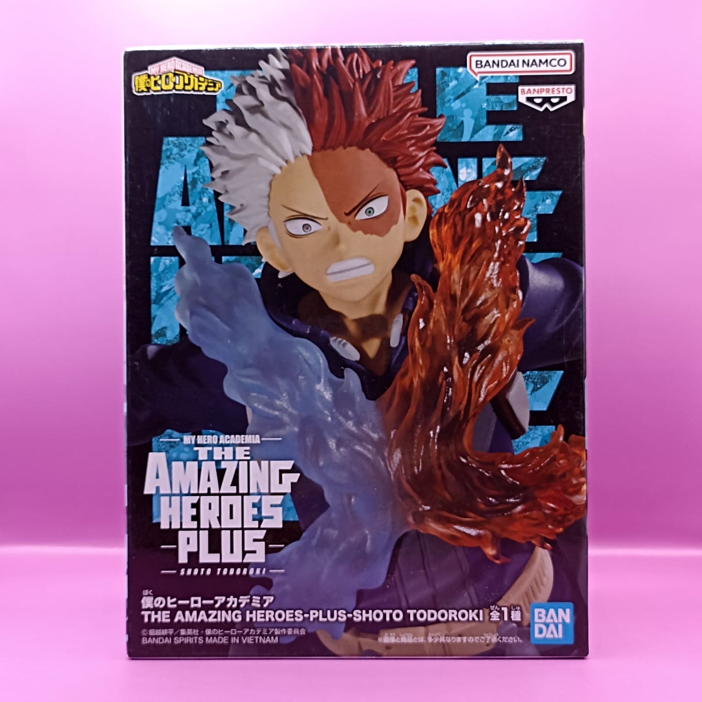 Figura Original MHA Todoroki The Amazing Heroes Plus Banpresto