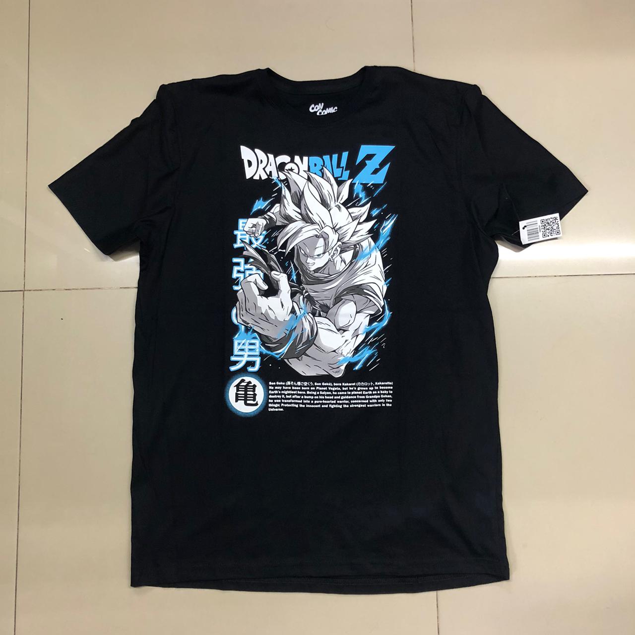 Playera Goku Azul Dragon Ball