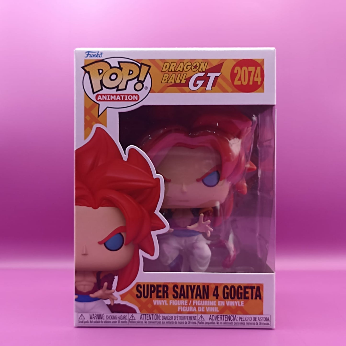 Funko pop Dragon Ball Super Saiyan 4 Gogeta 2074