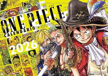 Calendario de pared One Piece