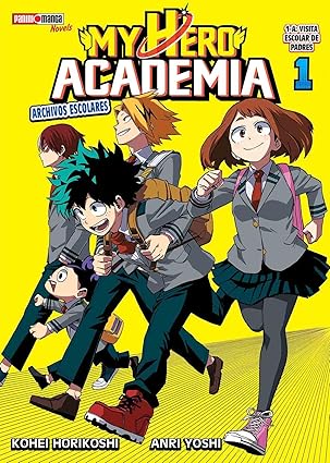Manga My Hero Academia Novela Archivos Escolares vol. 1
