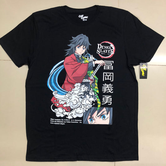 Playera Tomioka Respiración del agua Demon Slayer