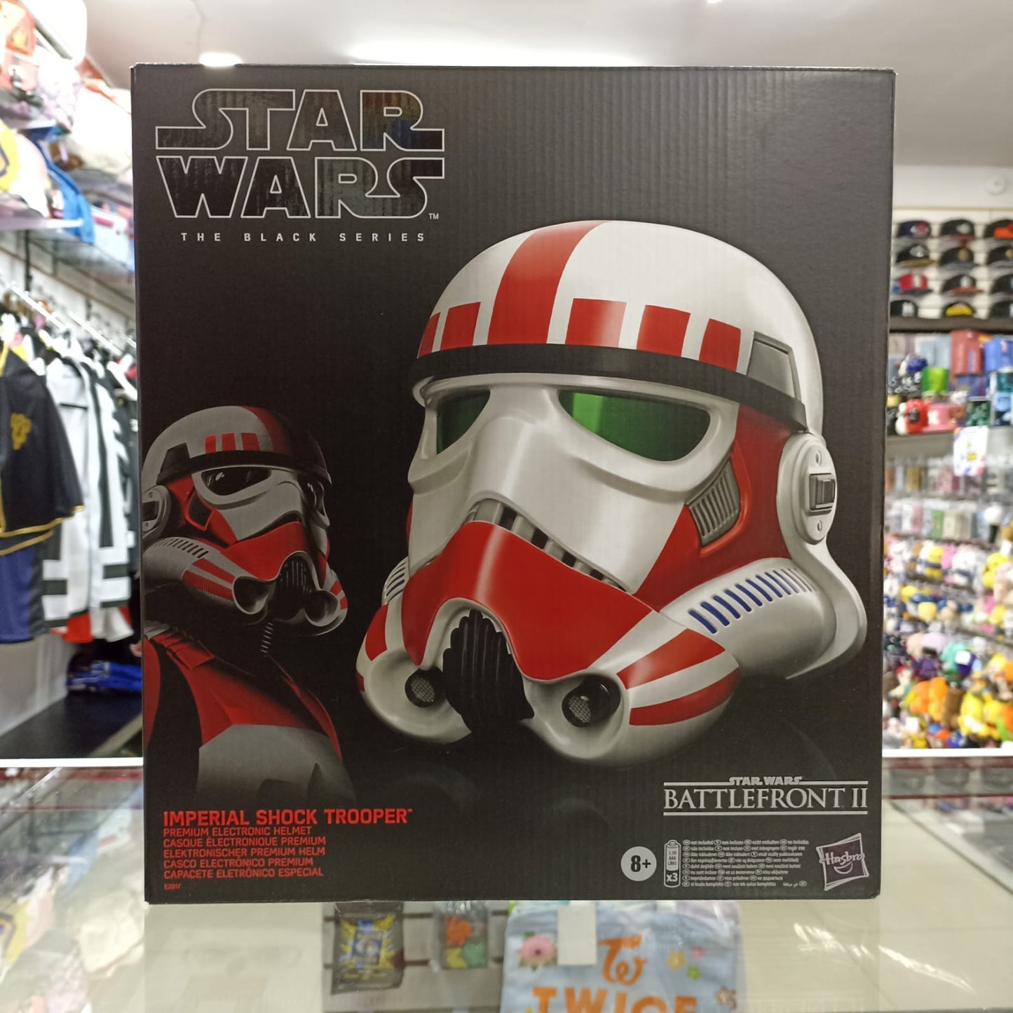 Figura Original Star Wars The Black Series Imperial Schock Trooper Wearable Helmet