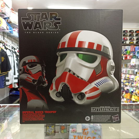 Figura Original Star Wars The Black Series Imperial Schock Trooper Wearable Helmet
