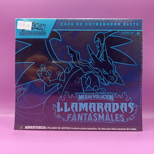TCG Pokemon ETB Megaevolucion Llamaradas Fantasmales