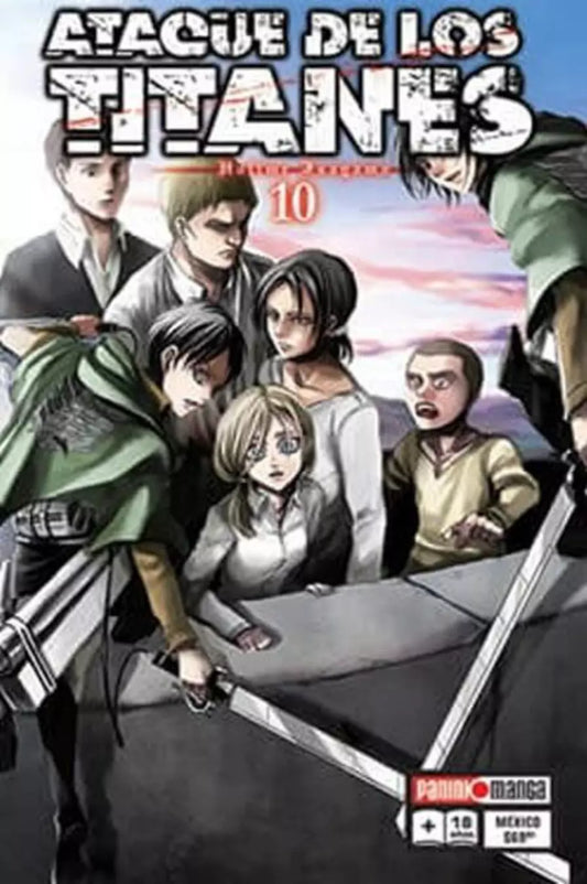 Manga Ataque de los Titanes vol. 10