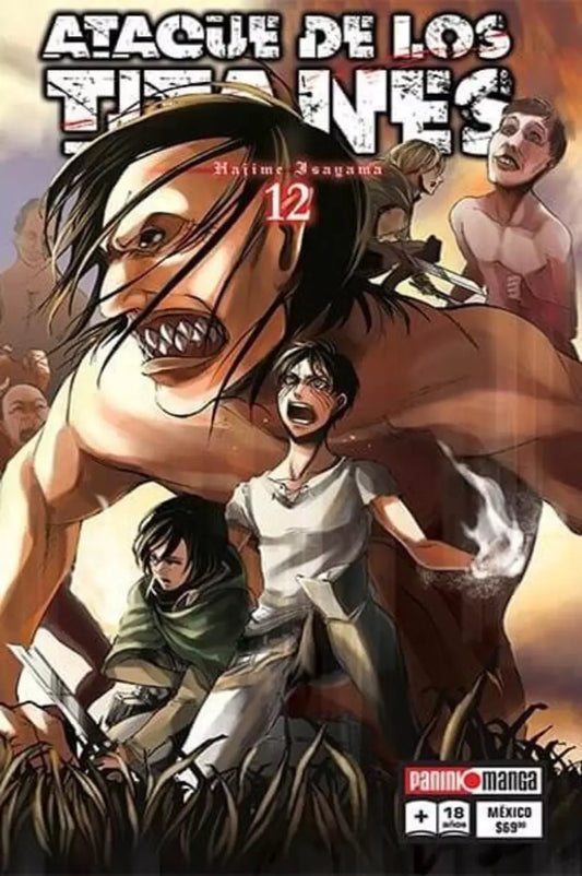 Manga Ataque de los Titanes vol. 12